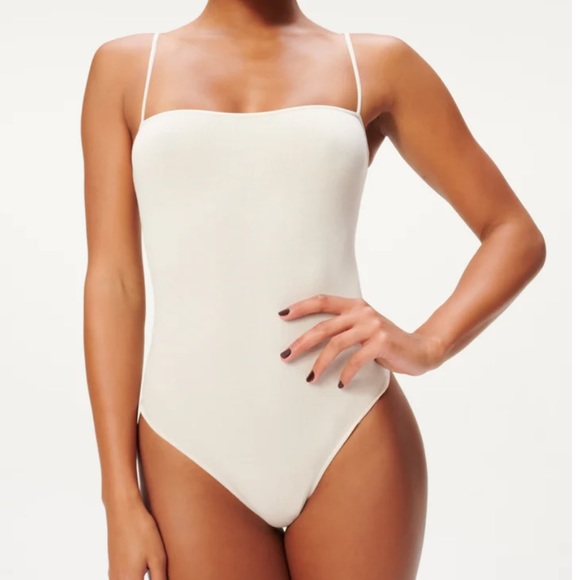 Brand New never worn Good American bodysuit in bone color - Picture 2 of 7